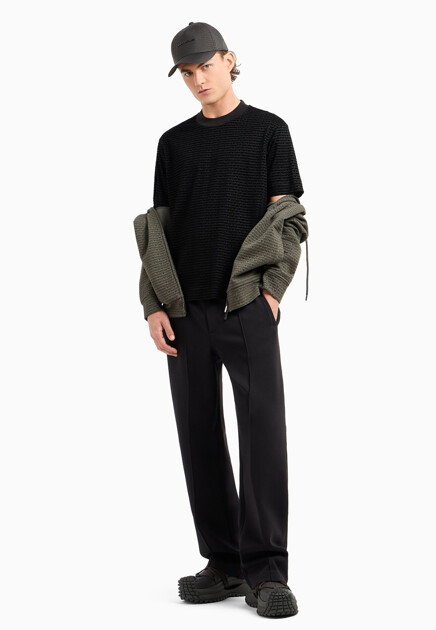 Футболка с логотипом  EMPORIO ARMANI - ИТАЛИЯ