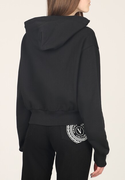 Худи VERSACE JEANS COUTURE  - Хлопок - цвет черный