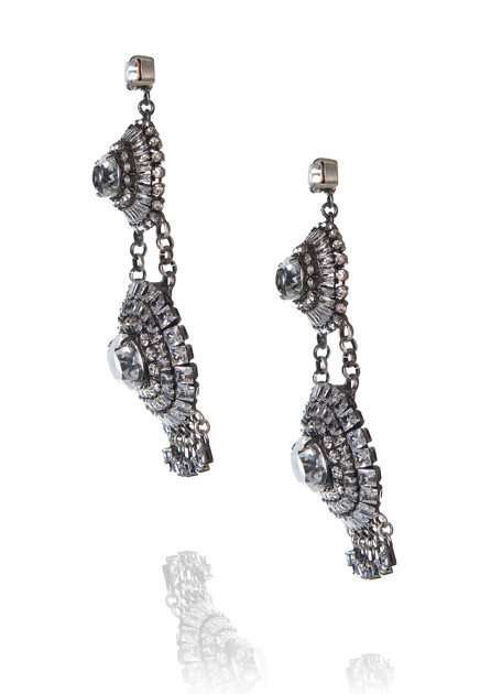 Серьги ERMANNO SCERVINO  - цвет серый