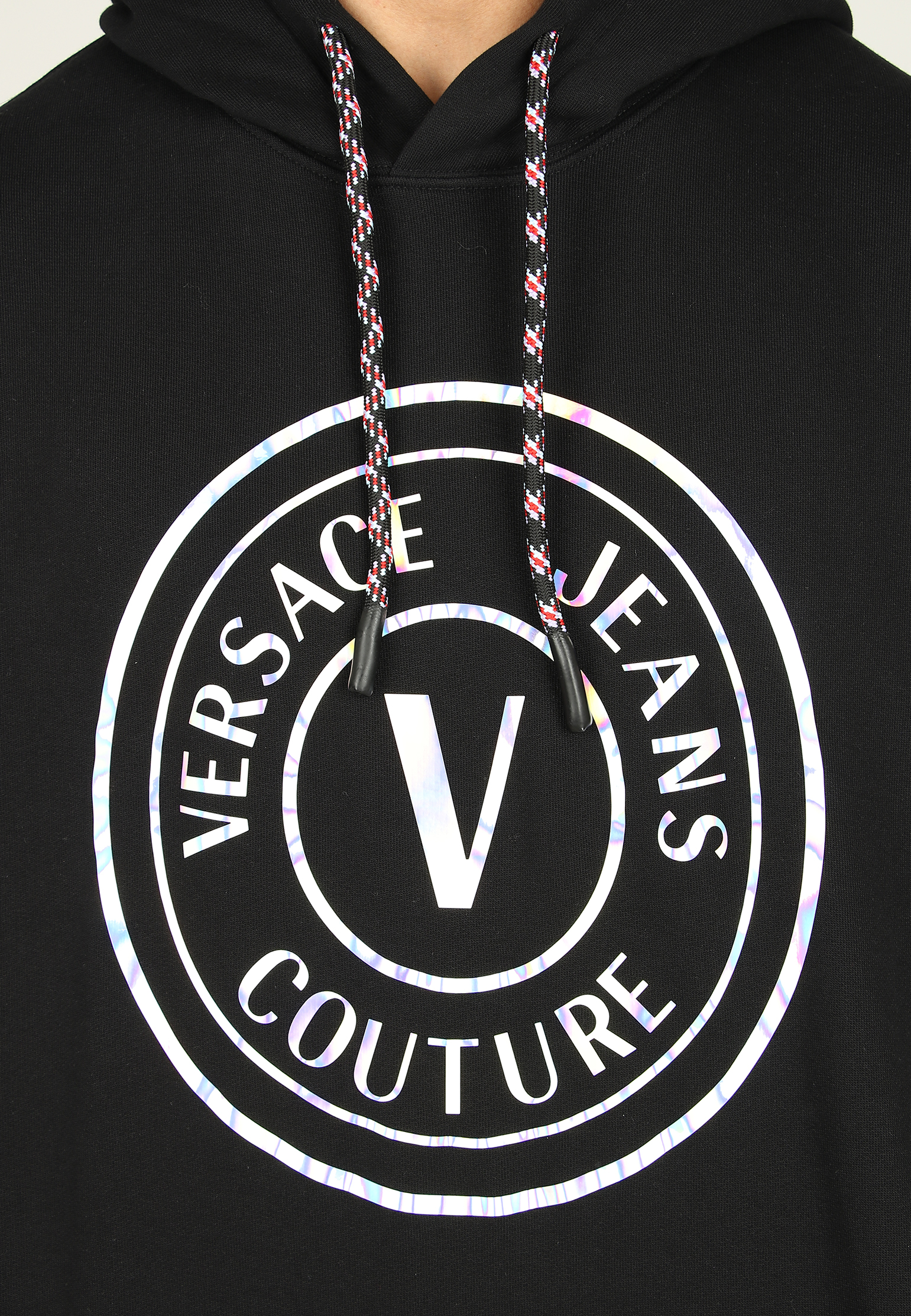 Худи VERSACE JEANS COUTURE  - Хлопок - цвет черный