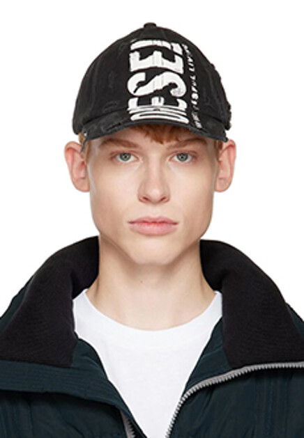 Черная бейсболка  DIESEL