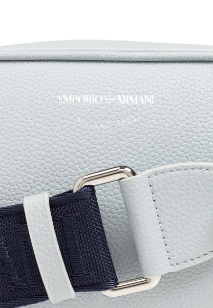 Сумка EMPORIO ARMANI  - Полиуретан - цвет голубой