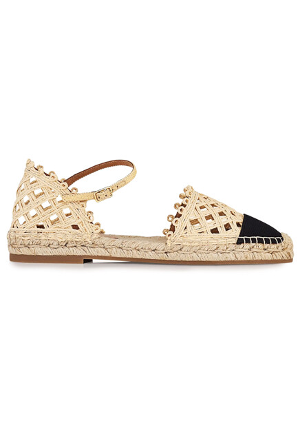 Сандалии из рафии  AQUAZZURA