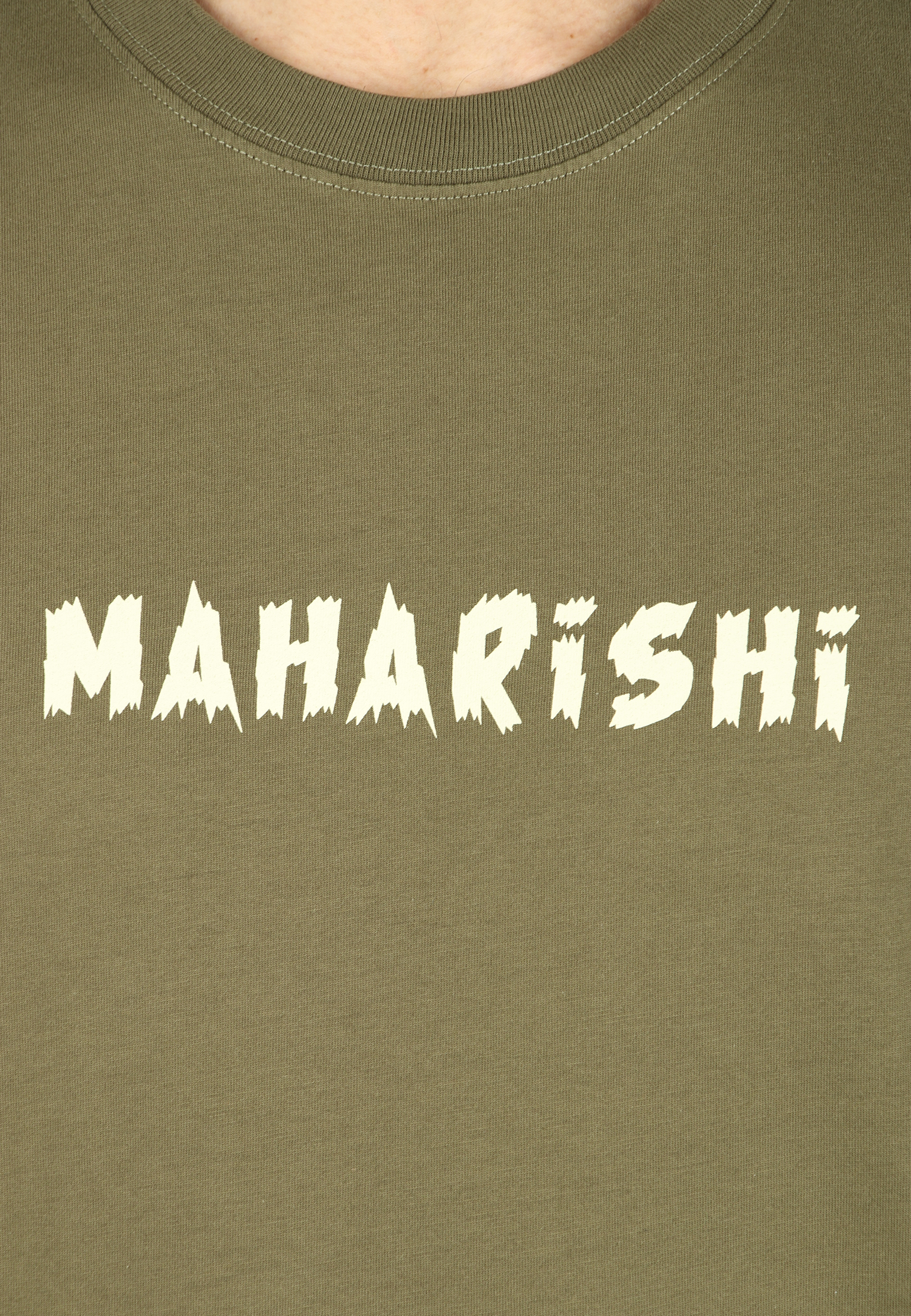 Футболка MAHARISHI  - Хлопок - цвет зеленый