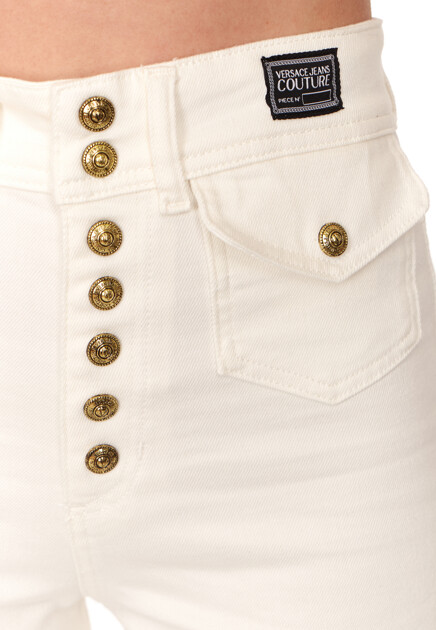 Джинсы VERSACE JEANS COUTURE  - Хлопок - цвет белый