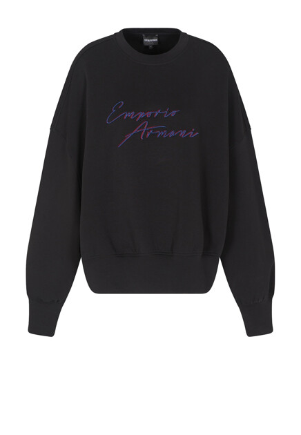 Свитшот с логотипом EMPORIO ARMANI