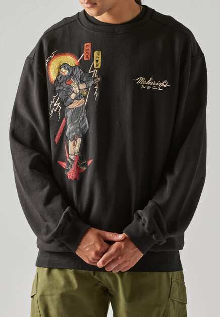 Свитшот с вышивкой Shinobi MAHARISHI