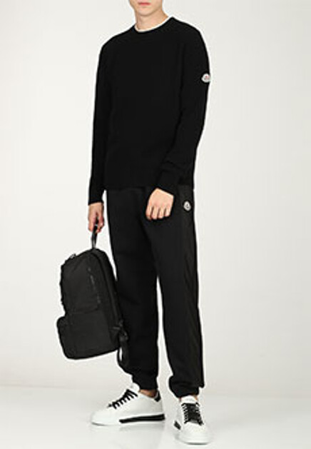 Джемпер с нашивкой   MONCLER
