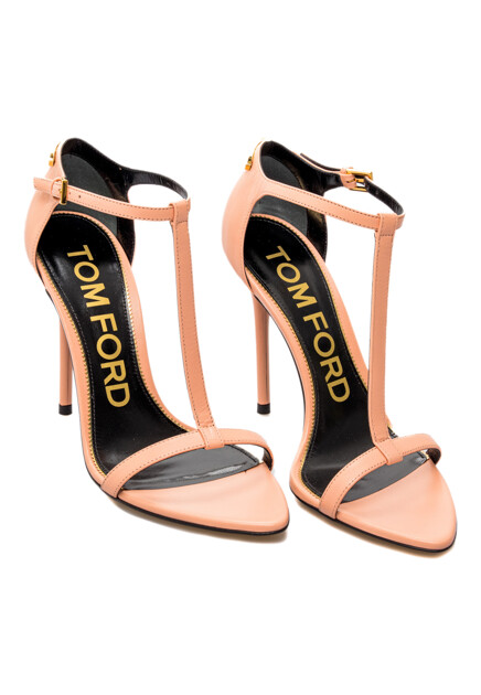 Кожаные босоножки TOM FORD - США