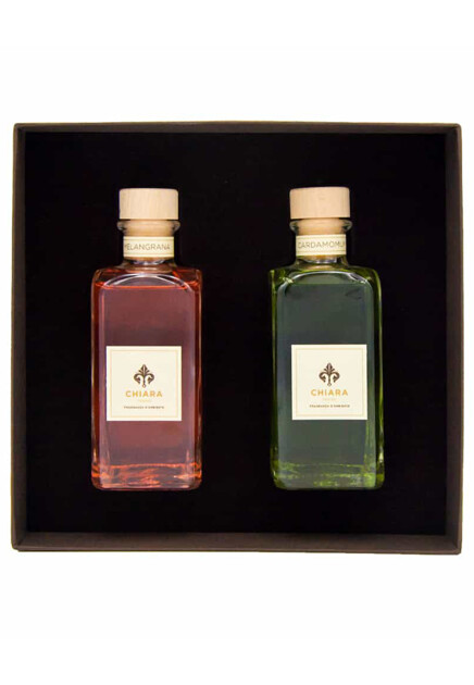 Подарочный набор диффузоров Melangrana - Cardamomum 200 мл х 2 шт CHIARA FIRENZE