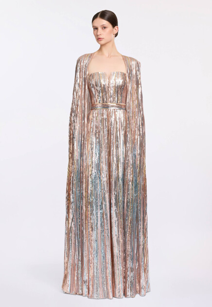 Платье ELIE SAAB  - Полиэстер, Шелк