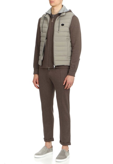 Стёганый жилет EMPORIO ARMANI