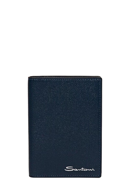 Портмоне из кожи SANTONI
