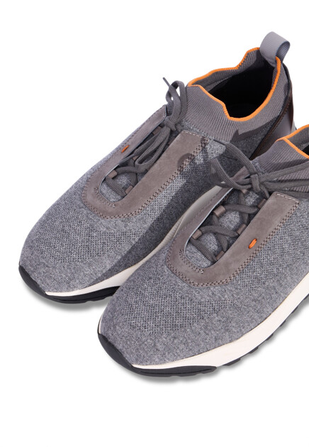 Кроссовки SANTONI  - цвет серый