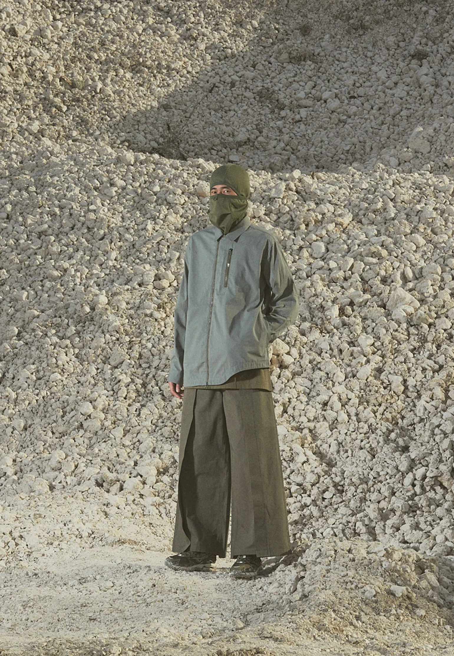 Ветровка с ассиметричным кроем MAHARISHI