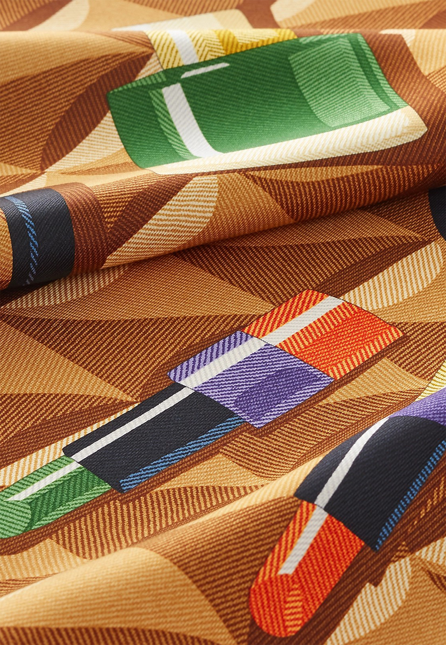 Платок Beaute Composee 90 HERMES - ФРАНЦИЯ
