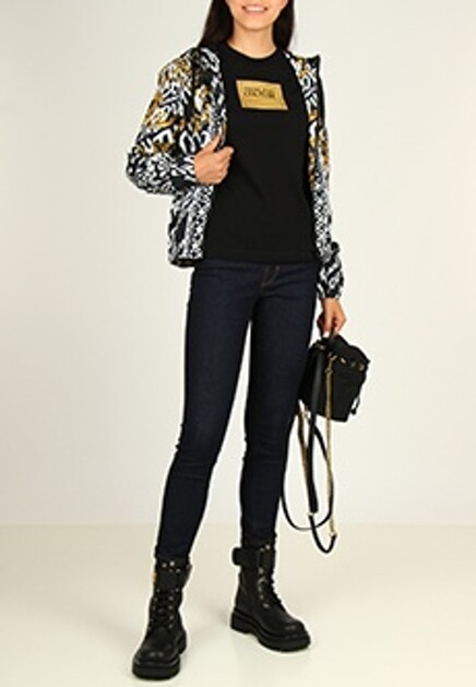 Футболка с логотипом  VERSACE JEANS COUTURE