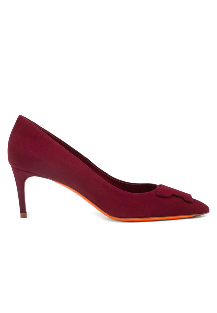 Туфли из замши  SANTONI