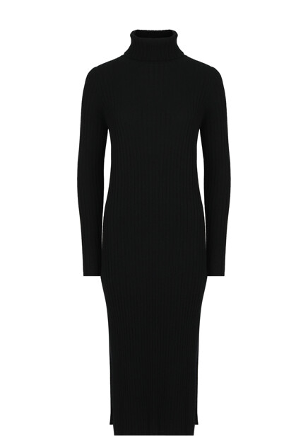 Трикотажное платье в рубчик ALLUDE