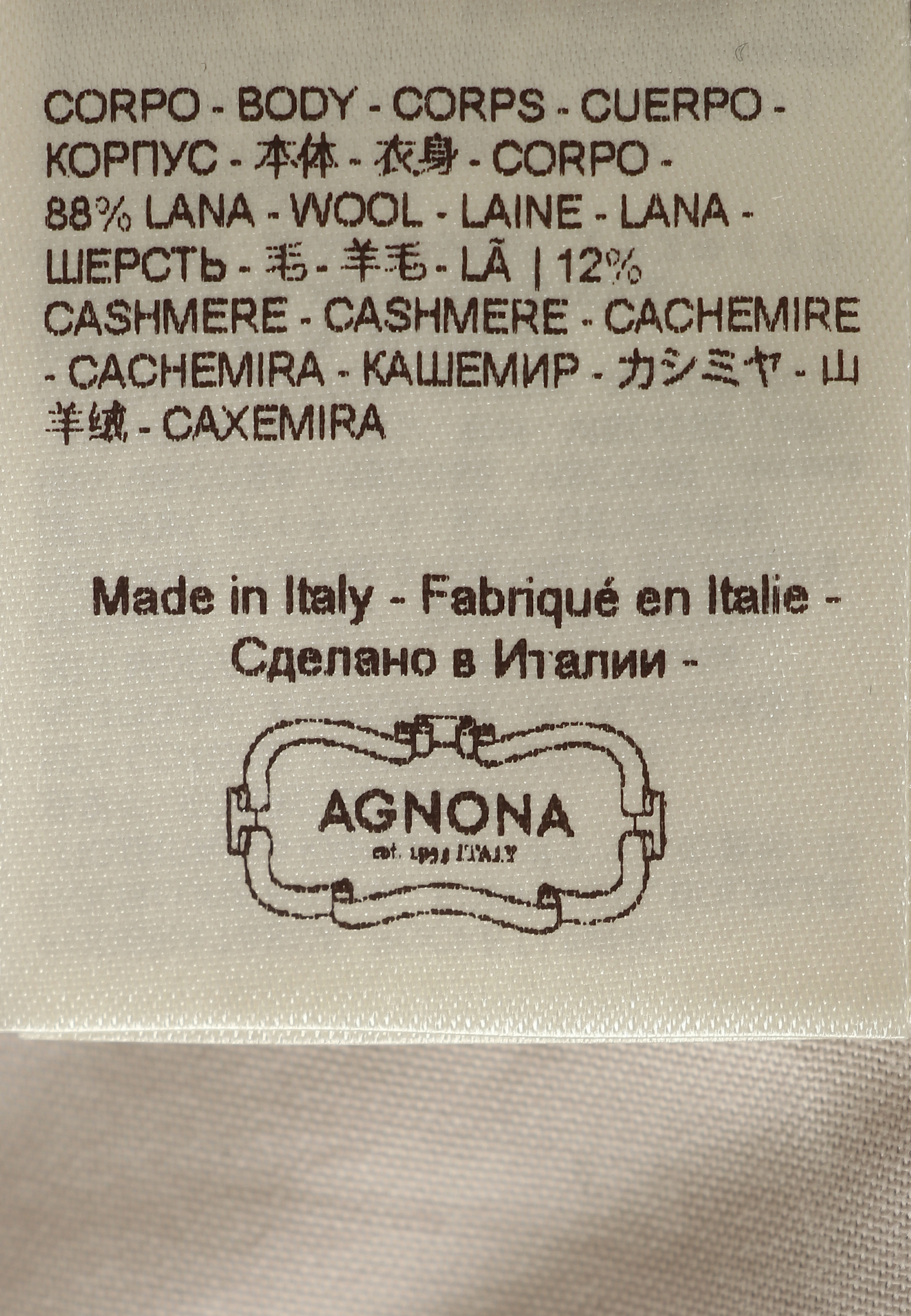Брюки из шерсти и кашемира AGNONA