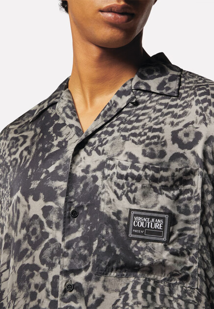 Рубашка VERSACE JEANS COUTURE  - Вискоза - цвет черный