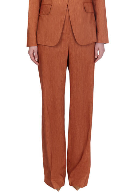 Брюки прямого кроя  KITON