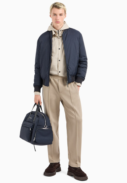Куртка EMPORIO ARMANI  - Полиамид - цвет синий