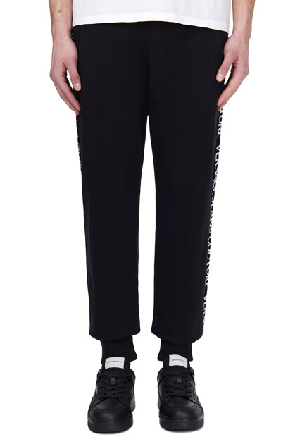 Брюки VERSACE JEANS COUTURE  - Хлопок - цвет черный