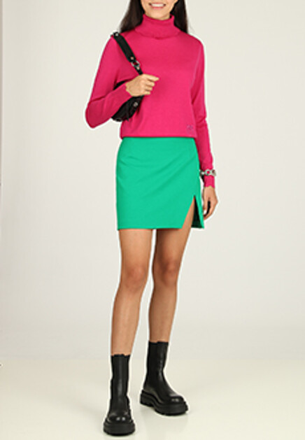 Водолазка из шерсти с логотипом PINKO