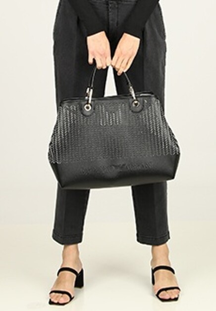 Перфорированная сумка тоут  EMPORIO ARMANI