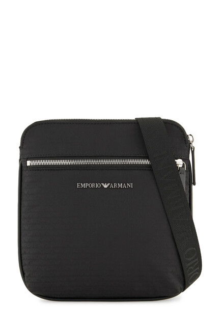 Сумка с фактурным логотипом  EMPORIO ARMANI