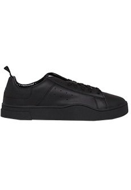 Черные кеды из кожи DIESEL