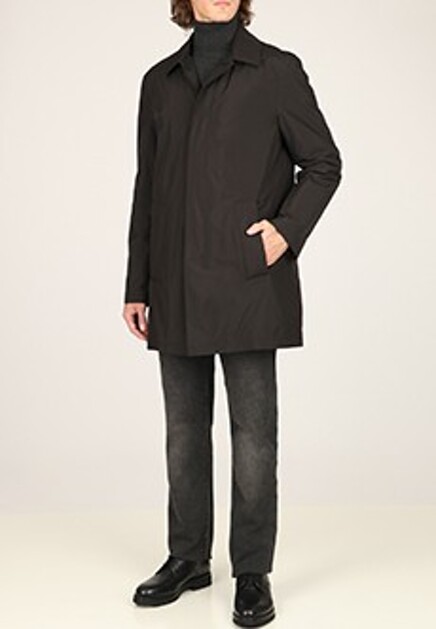 Черная ветровка CORNELIANI
