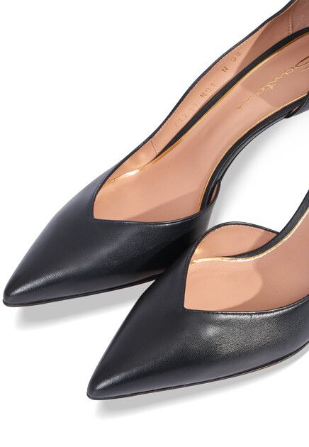 Туфли SANTONI  38 размера - цвет черный