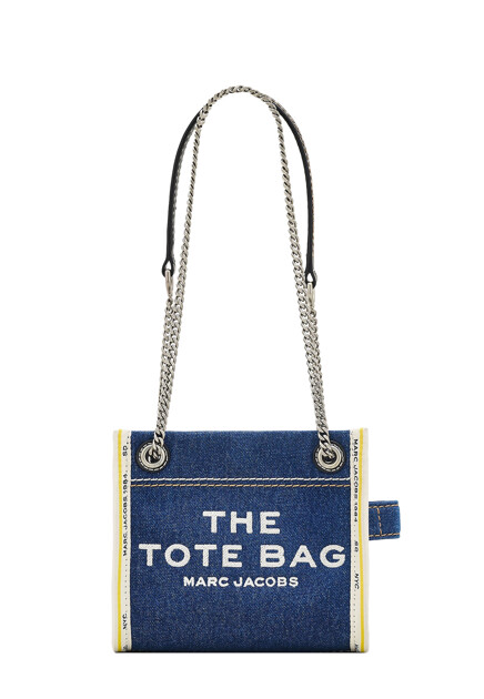 Сумка-тоут The Denim Chain Crossbody Tote Bag MARC JACOBS
