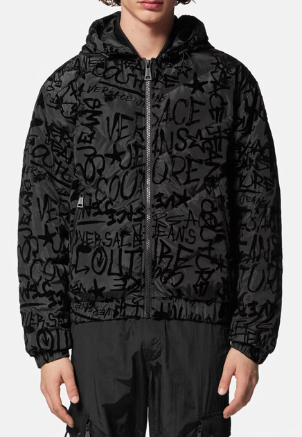 Пуховик VERSACE JEANS COUTURE  - Полиэстер