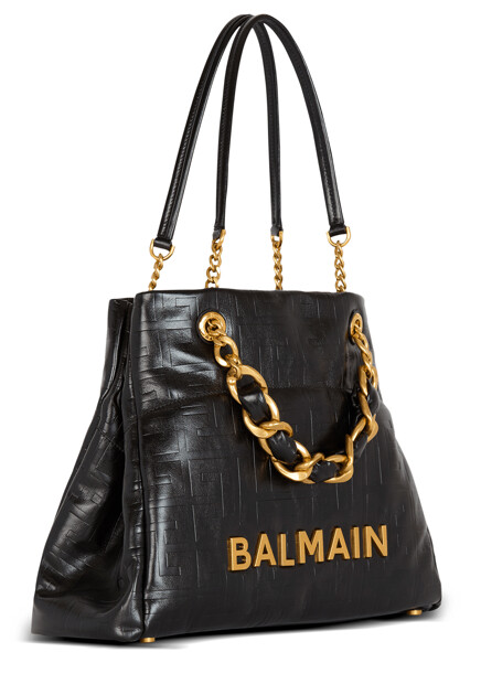 Сумка BALMAIN  - Кожа - цвет черный