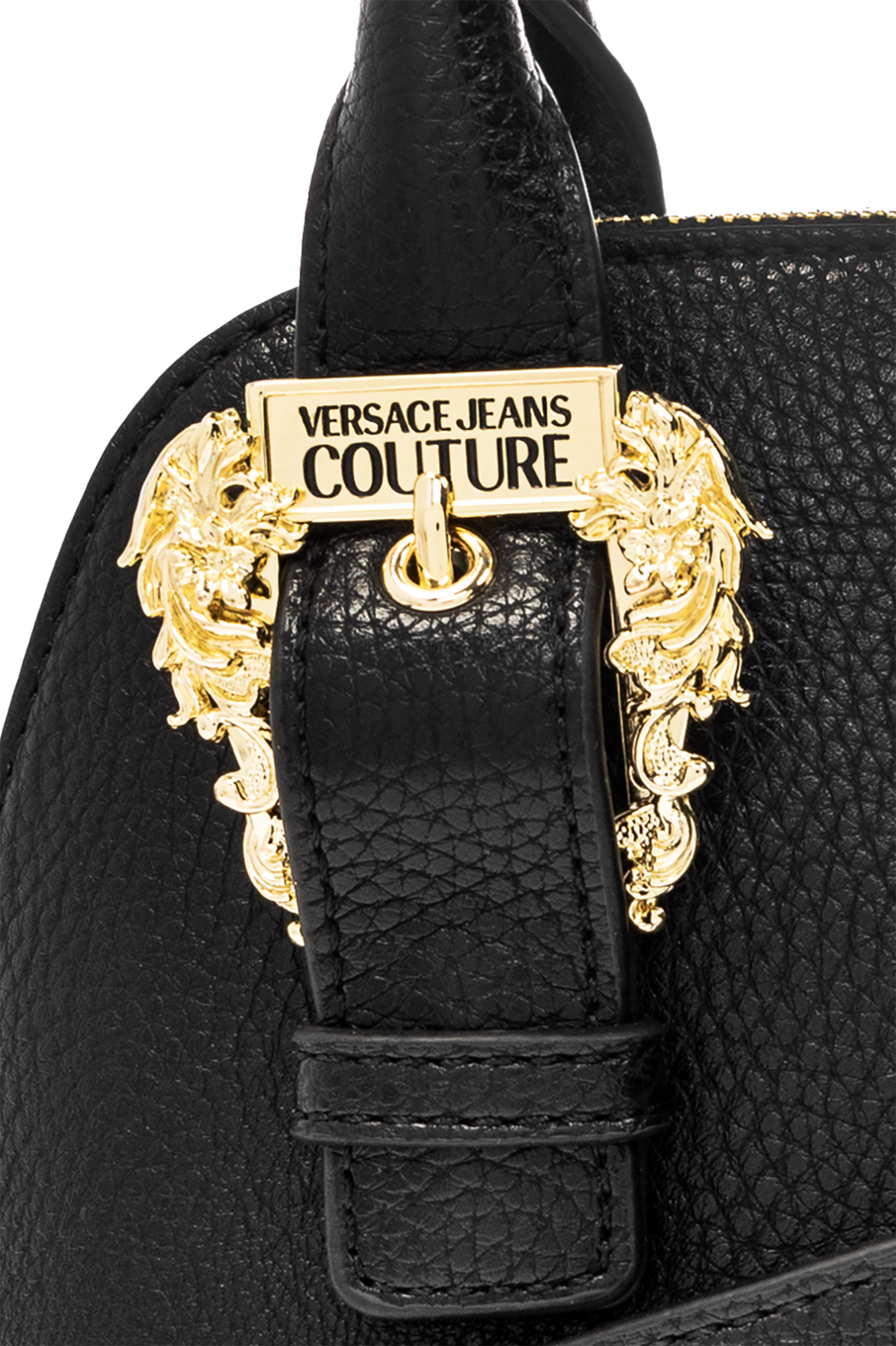 Сумка VERSACE JEANS COUTURE  - Полиуретан - цвет черный