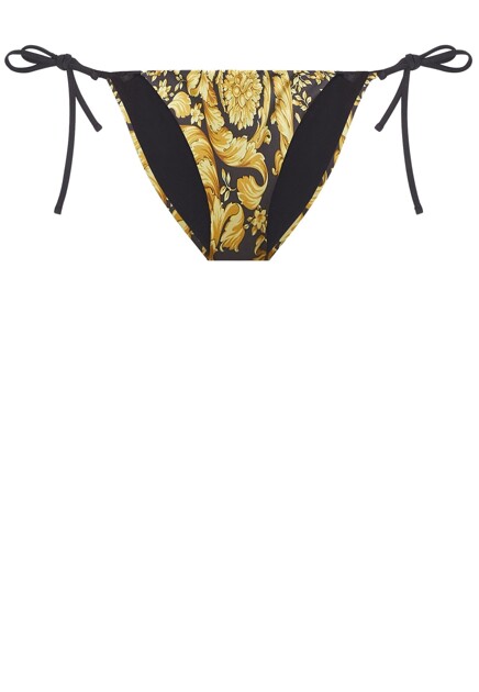 Трусики бикини с принтом Barocco VERSACE