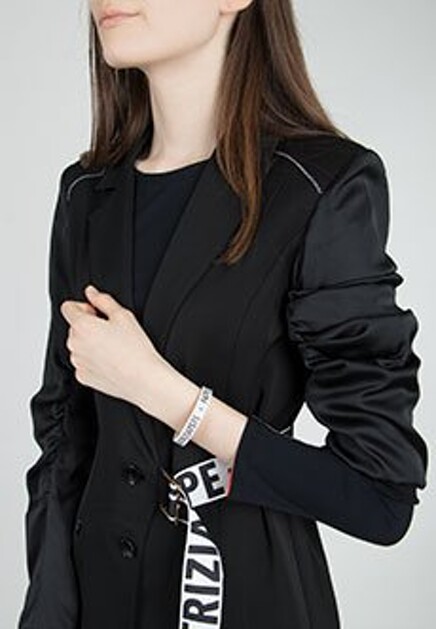 Белый браслет PATRIZIA PEPE