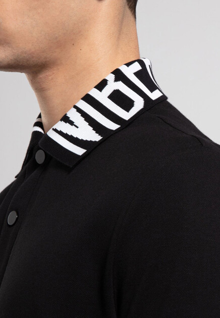 Футболка BIKKEMBERGS  - Хлопок - цвет черный