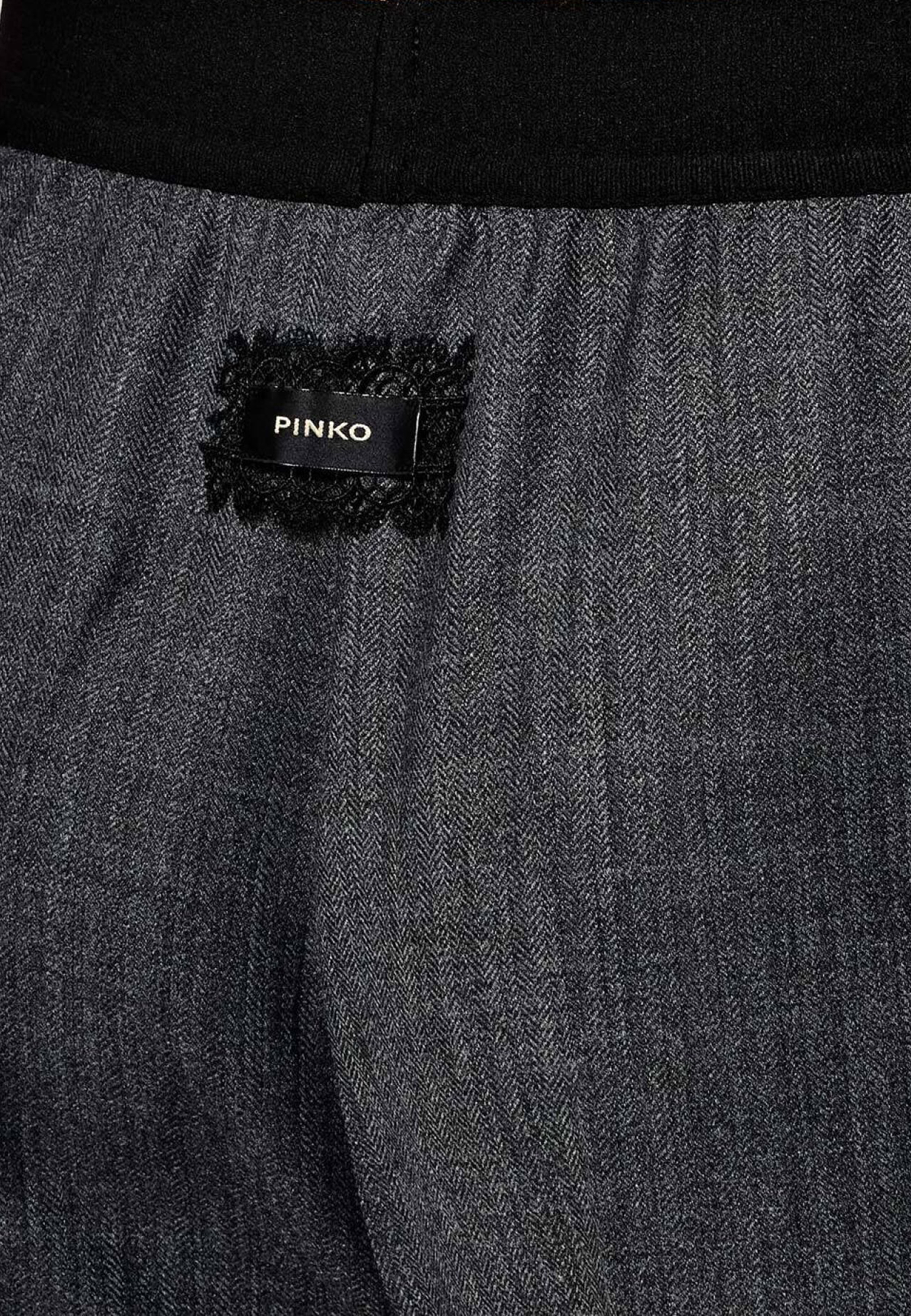 Брюки PINKO  - Полиэстер, Шерсть