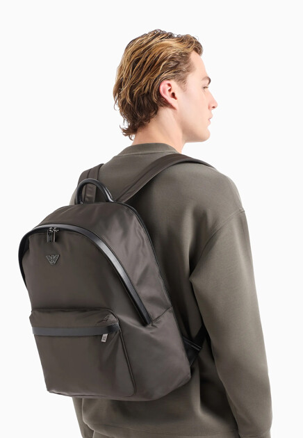 Рюкзак с логотипом EMPORIO ARMANI