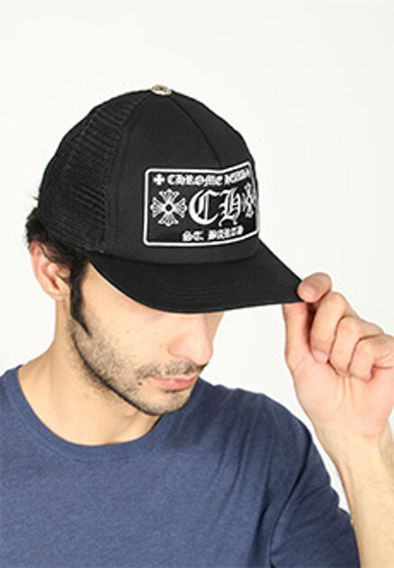 Бейсболка с логотипом  CHROME HEARTS