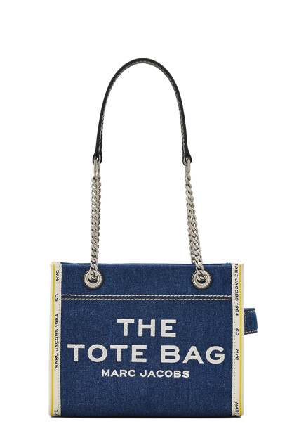 Сумка-тоут The Denim Chain Small Tote Bag MARC JACOBS