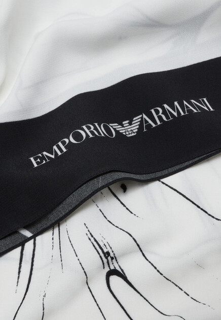 Шарф с принтом EMPORIO ARMANI - ИТАЛИЯ