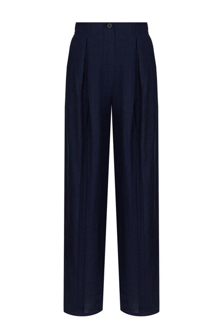 Брюки широкого кроя EMPORIO ARMANI