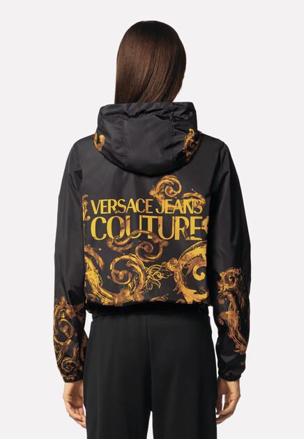 Бомбер VERSACE JEANS COUTURE  - Полиэстер - цвет черный