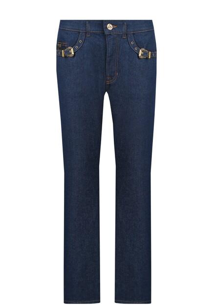 Джинсы прямого кроя VERSACE JEANS COUTURE