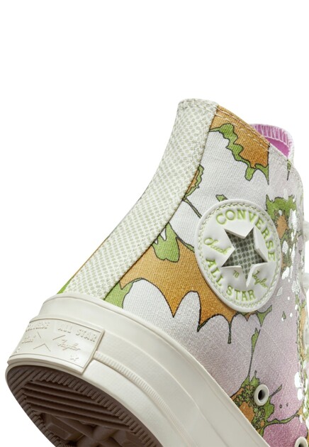 Кеды с цветочным принтом  CONVERSE